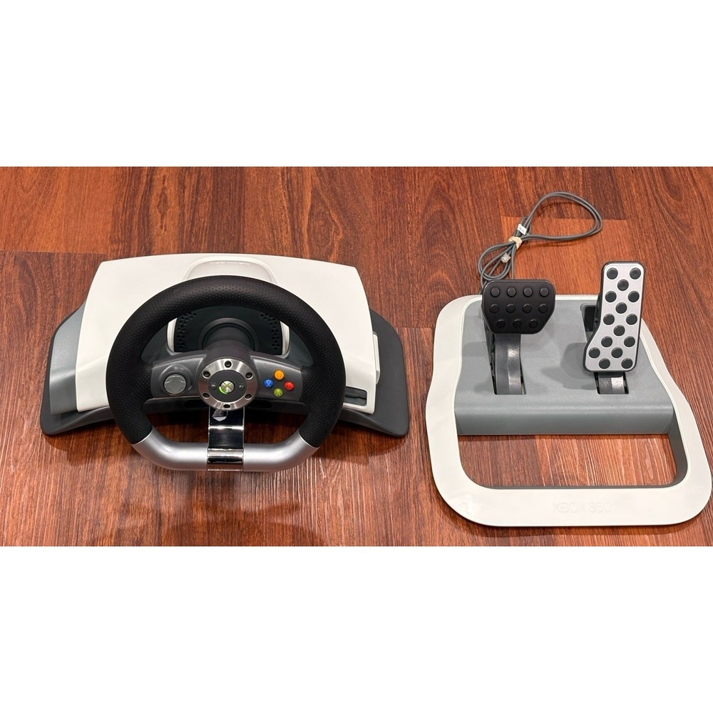 Xbox‎ 360 Wireless Racing Wheel READ! - Picture 2 of 16
